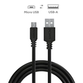 Cabo Micro Usb para Usb a 2.0 - Preto - 3 Metros - Pmuap-3