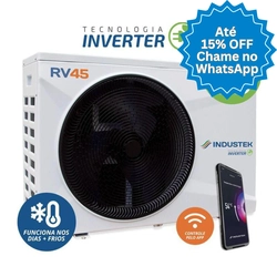 Aquecedor de Piscina Trocador/Bomba de Calor Full Inverter Wi-Fi - RV45 - Industek