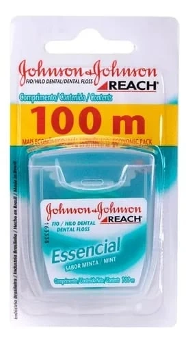 Fio Dental Sabor Menta Johnson Johnson 100m