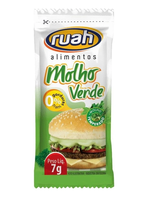Molho Verde Sache 7g Ruah