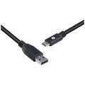 CABO USB TIPO C X USB A MACHO 2.0 1,8 METROS - C20UAM-2 - VINIK