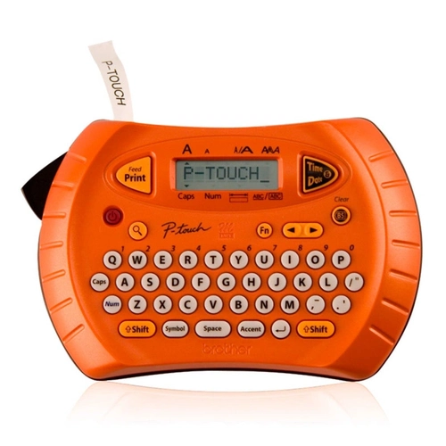 Rotulador Eletrônico Brother Pt-70 Laranja - Pt70