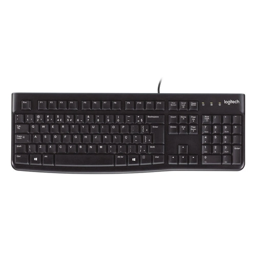 Teclado Logitech K120 Preto Usb - 920-004423-c