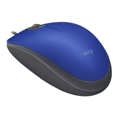 Mouse Óptico Silent M110 Azul - Logitech