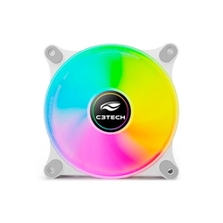 Cooler Gabinete 120MM C3tech RGB - F9-L160WH