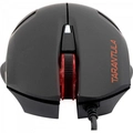Mouse Gamer Spider Tarantula Preto e vermelho Fortrek - Om-702