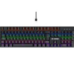 Teclado Gamer Mecânico Fortrek Gravity 100 Fullsized Switch Outemu Red Black - 84138
