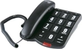 Telefone Intelbras C/ Fio Preto Teclas Grandes - Tok Fácil