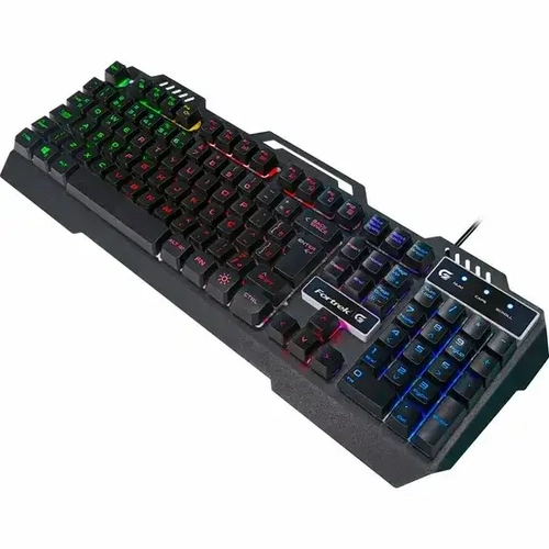 Teclado Gamer Vinik VX Gaming Armor GT500 com LED Multicor 1,8m de Cabo