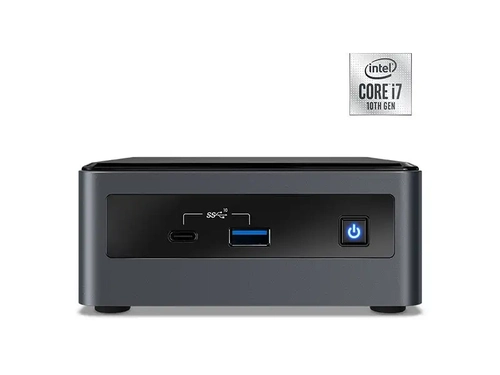 Nuc Barebone Nuc Bxnuc10i7fnhnb Core  I7-10710u 1,60ghz Wi-fi6 Ax Dual Band Bt 5.0 Hdmi