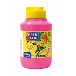 Tinta Guache 537 Rosa 250ml Acrilex