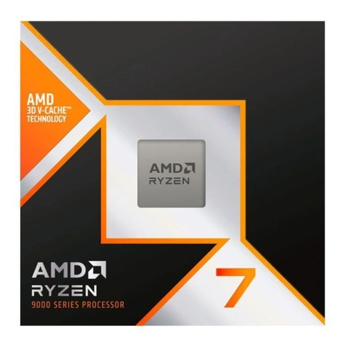 Processador AMD Ryzen 7 9800X3D, 4.7GHz (5.2GHz Turbo), AM5, Sem Cooler, 100-100001084WOF