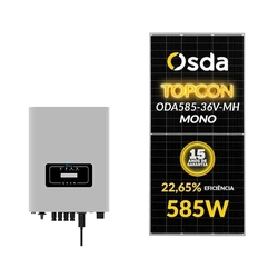 Gerador Solar Deye 15,80 Kwp Tri. 220v Fibromadeira (15k/585w)