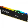 Memória 8GB 5200mhz Kingston Fury Beast RGB - Kf552c40bba-8