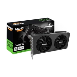 Placa de Vídeo 8GB Rtx5050 Inno3d Twin X2 128bits Gddr6 - N50502-08d6-174071n