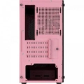 Gabinete Gamer Aerocool Trinity Mini Rosa Lateral Vidro