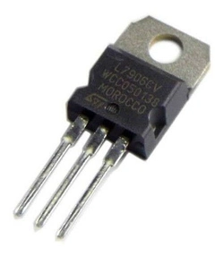 Transistor Regulador de Tensão UA 7906 KIT com 5 Unidades