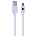 Cabo Vinik USB x Micro USB B 2.0 2 Metros Branco MUSB-2 - 31457