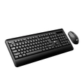 Kit Teclado + Mouse Sem Fio Lenovo Lecoo Kw202 Preto