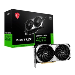 Placa de Video Nvidia GeForce RTX4070 MSI Ventus 2X OC 12GB GDDR6 192Bits - 912-V513-063