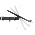 Suporte Articulado para Notebook de Até 15.6 e Adaptador para Monitor de 13 a 32 - Smn600