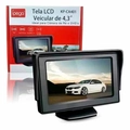 Tela Automotiva Lcd 4,3 Mini Monitor Dvd Cam Ré