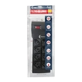 Extensão Filtro de Linha Coletek 8 Tomadas - Fl-82bk