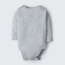 Body Manga Longa Transpassado Ribana Mescla Hering - Unissex