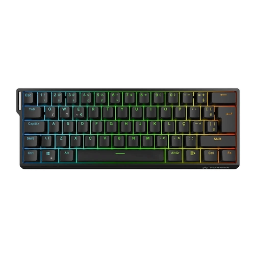 Teclado Gamer Magnético Fortrek Ora Pro Preto