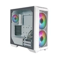Gabinete Cooler Master Haf 500 E-atx Lateral Vidro Temperado 2 Fans Argb 200mm Branco    H500-wgnn-s00
