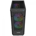 Gabinete Gamer Gamdias Aura GC7 Preto Com 3 Fans