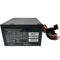 Fonte 350W Bluecase ATX Preto - BLU350-E V3