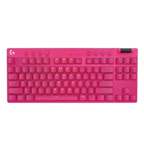Teclado Gamer Logitech g Pro x Lightspeed Magenta - 920-012154