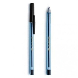 CANETA ESFEROGRAFICA FINA 0.7MM PRETA COMPACTOR