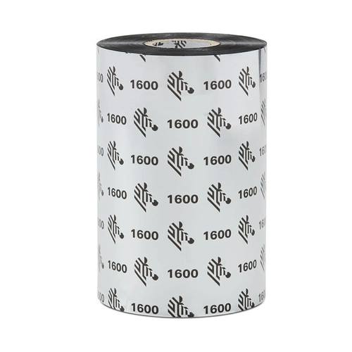 Ribbon Zebra 1600 Cera Premium 110mm X 74m P/ ZT411 Original