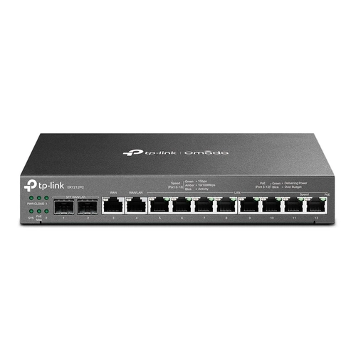 Roteador Gigabit Vpn Omada 3 Em 1 Er7212pc Smb