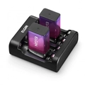 Carregador de Pilhas e Bateria Aa/aaa USB Acompanha 2 Pilhas Aa 1500mah Preto - 46rscusb0000