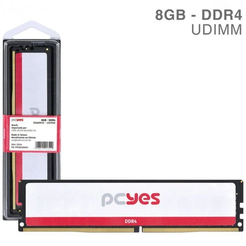 MEMORIA RAM PCYES UDIMM 8GB DDR4 2666MHZ