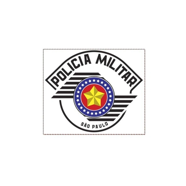 Adesivo Polícia Militar São Paulo