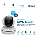Câmera Inteligente Elsys Wi-fi Rotacional 360° Myra Full Hd - ESC-WR5F