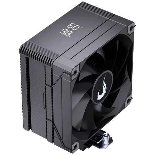 Cooler processador Gamer Rise Mode Temp 6 Black, AMD e Intel, 120mm Tdp 240w Preto - Rm-act6-b