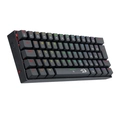 Teclado Mecânico Gamer Redragon Dragonborn Black RGB Switch Red - K630RGB-1 Pt-Red