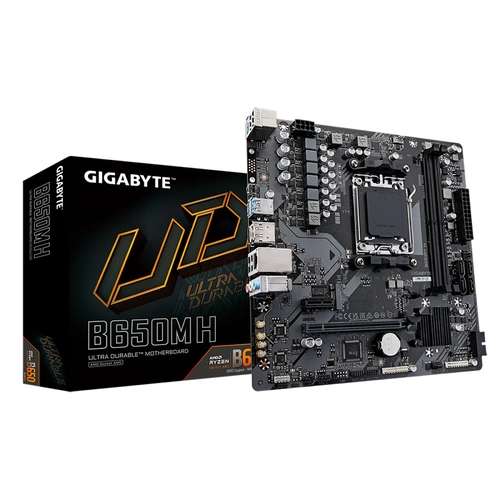 Placa Mãe Gigabyte B650M D3HP, Socket AM5, Chipset AMD B650, m-ATX, DDR5