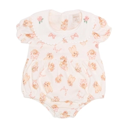 Body Banho de Sol Manga Curta Gola Suedine Feminino – Cachorrinhas