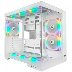 Gabinete Gamer Redragon Wideload Pro Branco - Ca-604w-pro