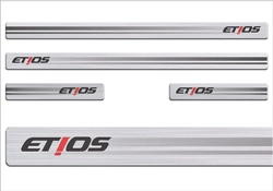 Soleira Protetora Etios 14/ 4 Peças Adesivo Resinado