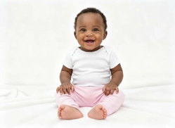 Mijão 100% Algodão Bebê Taita Unissex - Rosa Claro