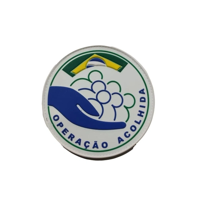 Brevê Emborrachado Operação Acolhida (Colorido - Grande)