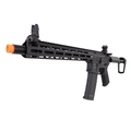 Rifle de Airsoft AEG M4 PDW Punisher 3 Silence - AEG Preta Gatinho Eletrônico (Poseidon)