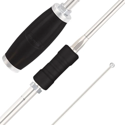 Antena Px Argentina Móvel 11 Metros Com Base Pu e Bobina Central B-2006